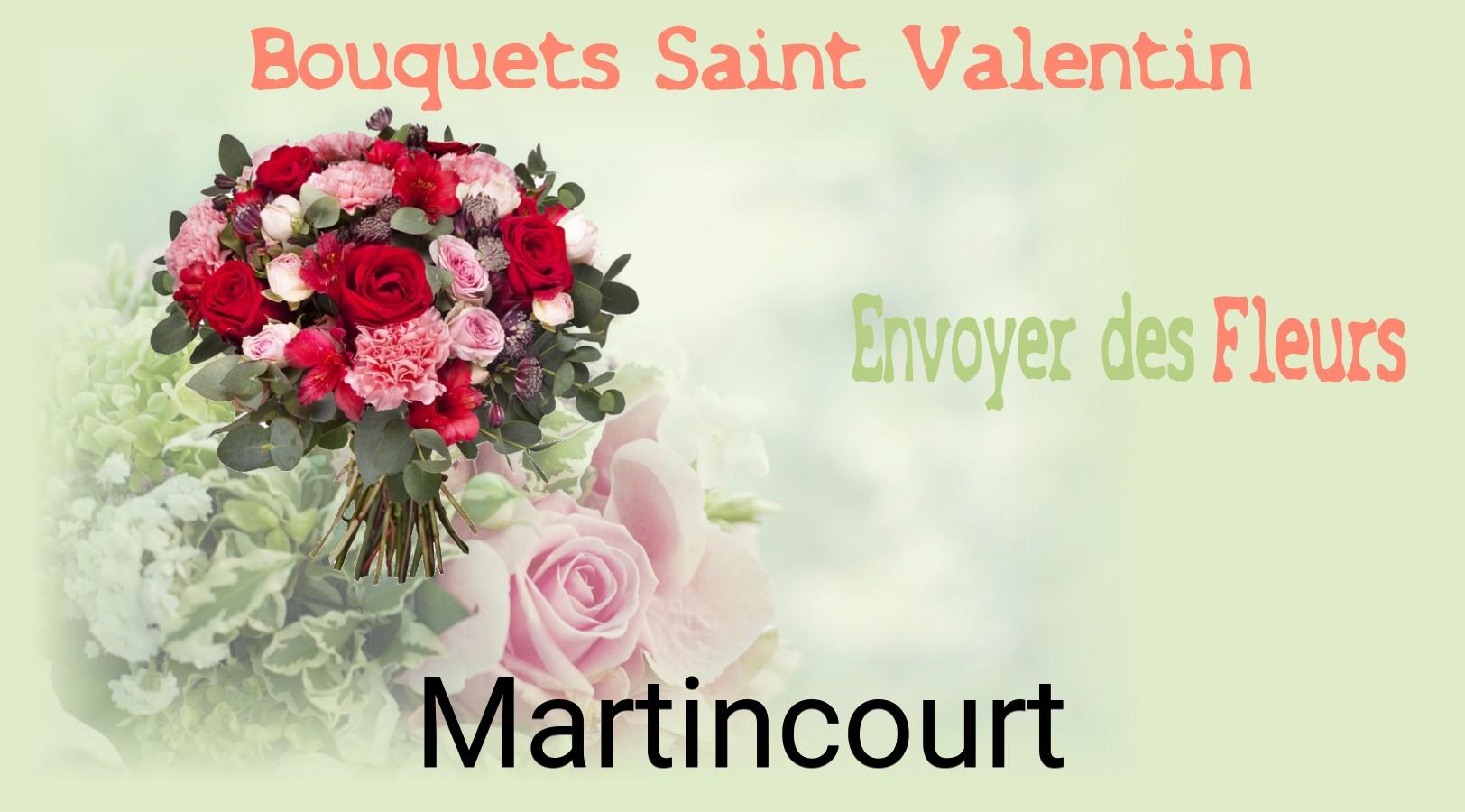 Roses de Saint-Valentin livrées à Martincourt